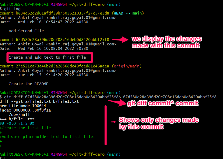 Git Show Changes in Commit | Delft Stack