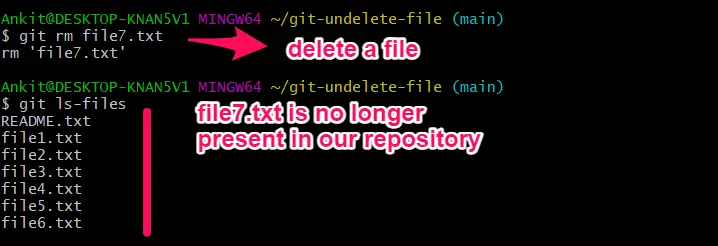 ファイルを削除