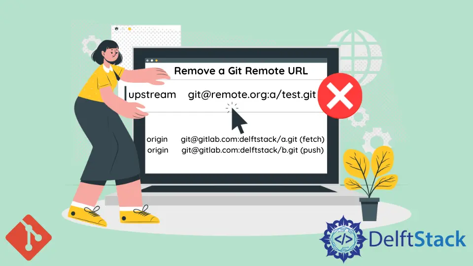 Cómo eliminar una URL remota de Git