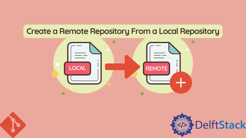 Erstellen Sie ein Remote-Repository aus einem lokalen Repository in Git
