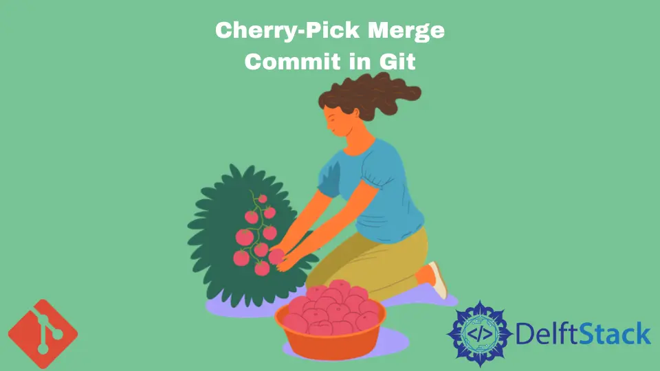 Git での Cherry-Pick マージコミット