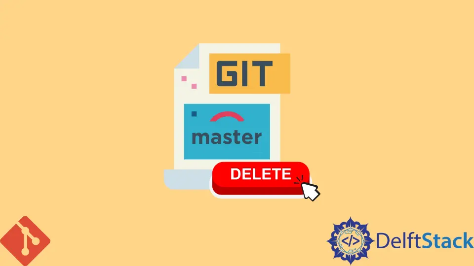 Eliminar rama maestra en Git