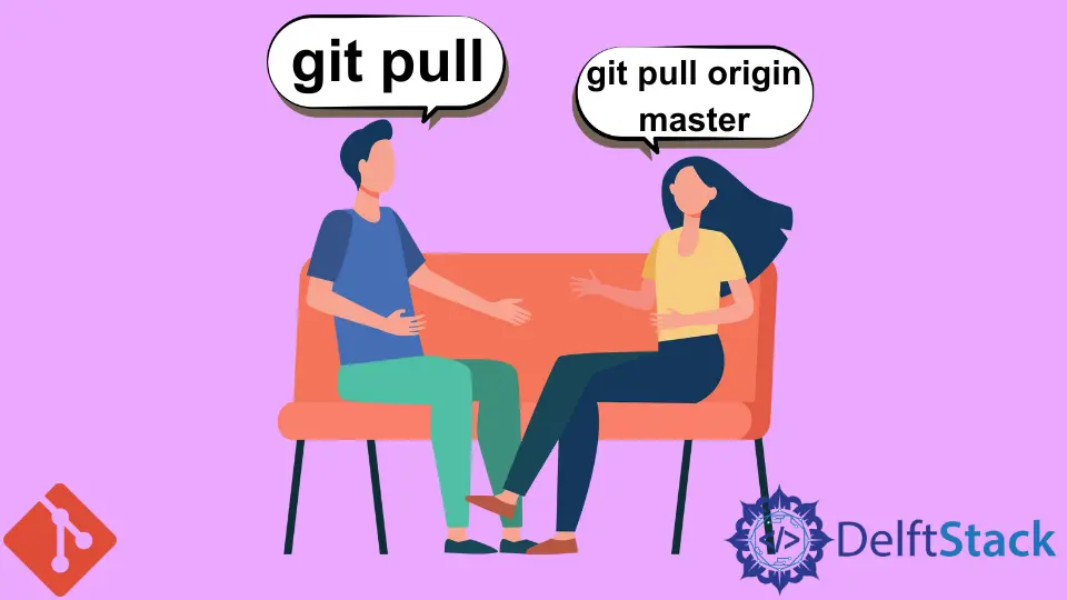 Git Pull と Git Pull Origin Master の違い