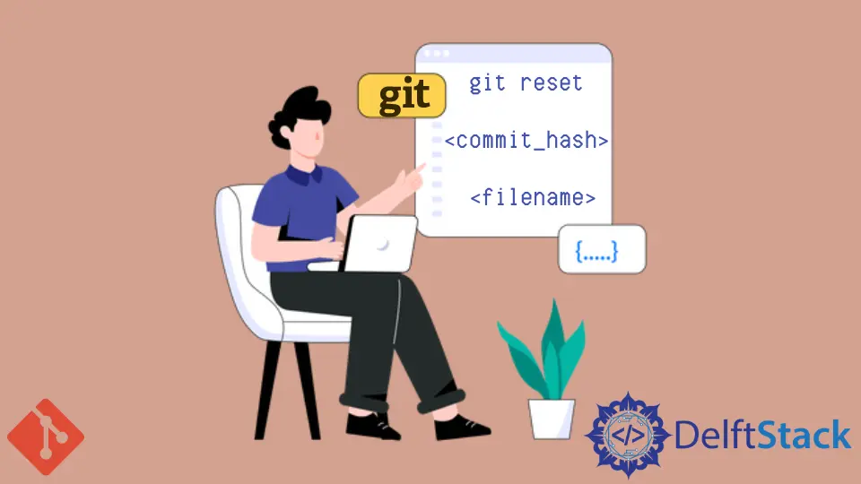 Git의 마스터 분기와 동일하도록 파일 재설정