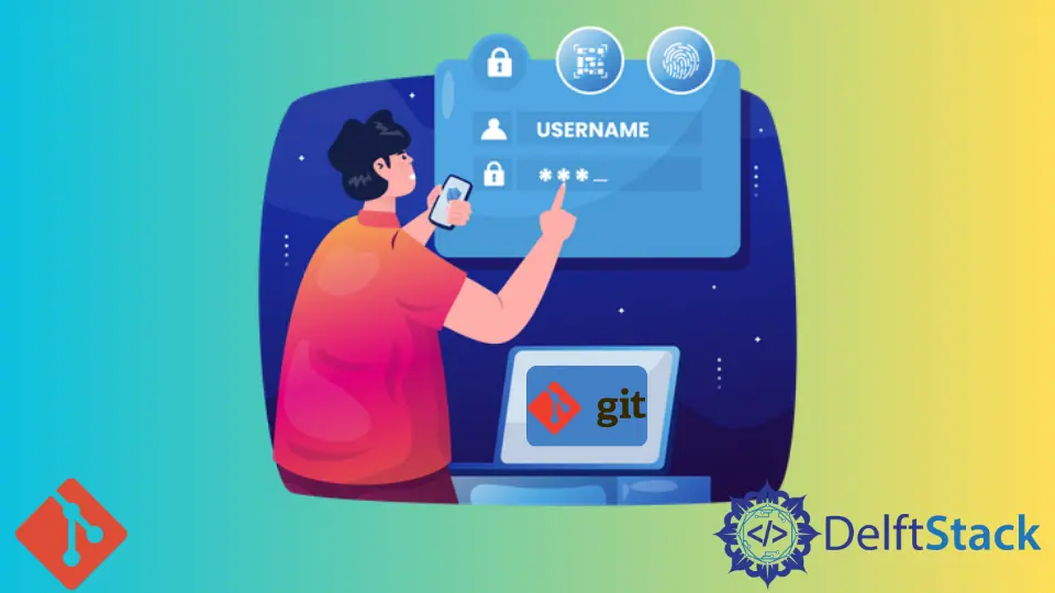 Git에서 사용자 이름 및 암호 설정