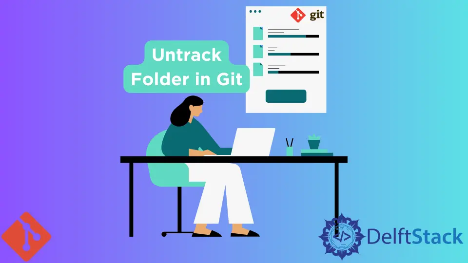 Untrack-Ordner in Git