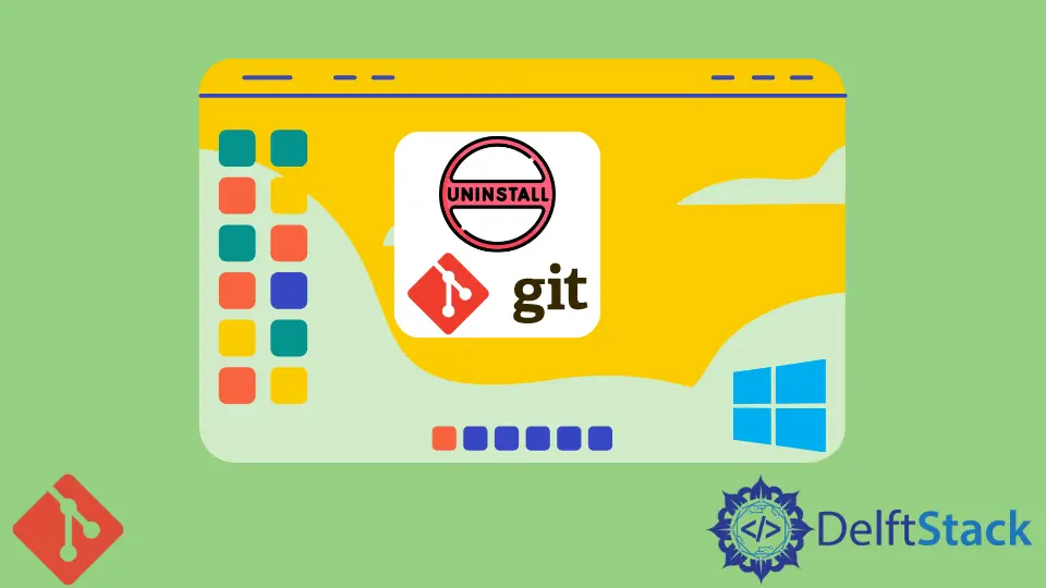 Git unter Windows deinstallieren