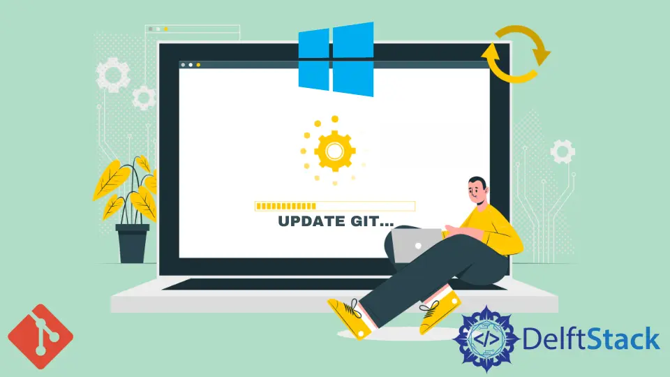 Actualizar Git en Windows