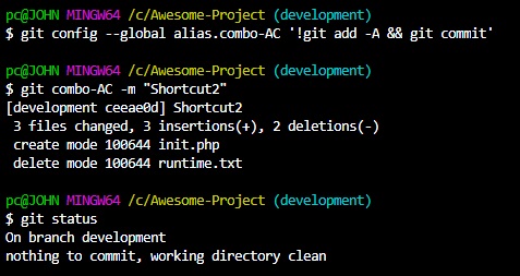 Git Add and Git Commit in One Command | Delft Stack