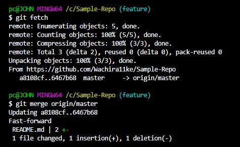 Difference Between Git Merge Master and Git Merge Origin/Master | Delft ...