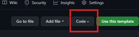 GitHub Code Button