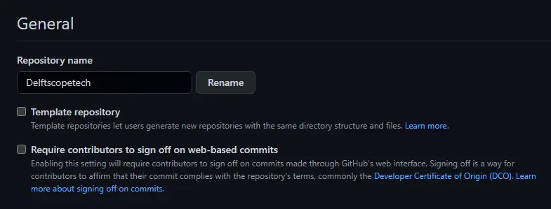 rename a git repository