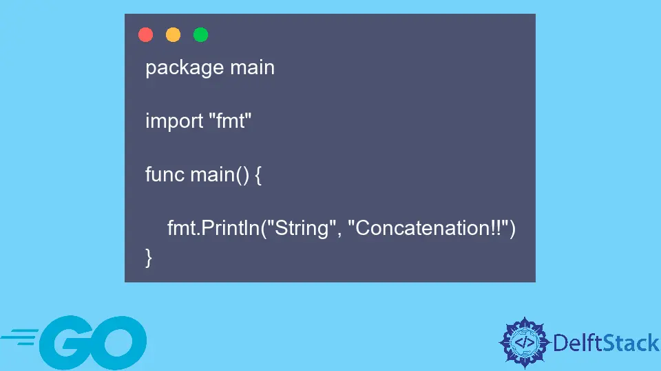 Concatena le stringhe in modo efficiente in Go