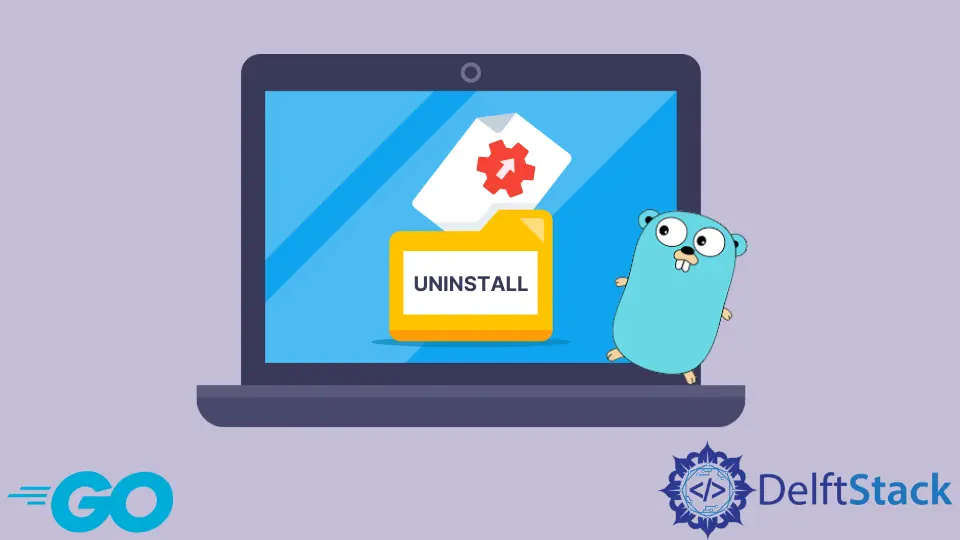 GoLang をアンインストールする