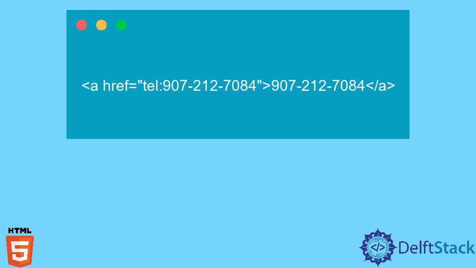 Crear enlaces de números de teléfono en HTML