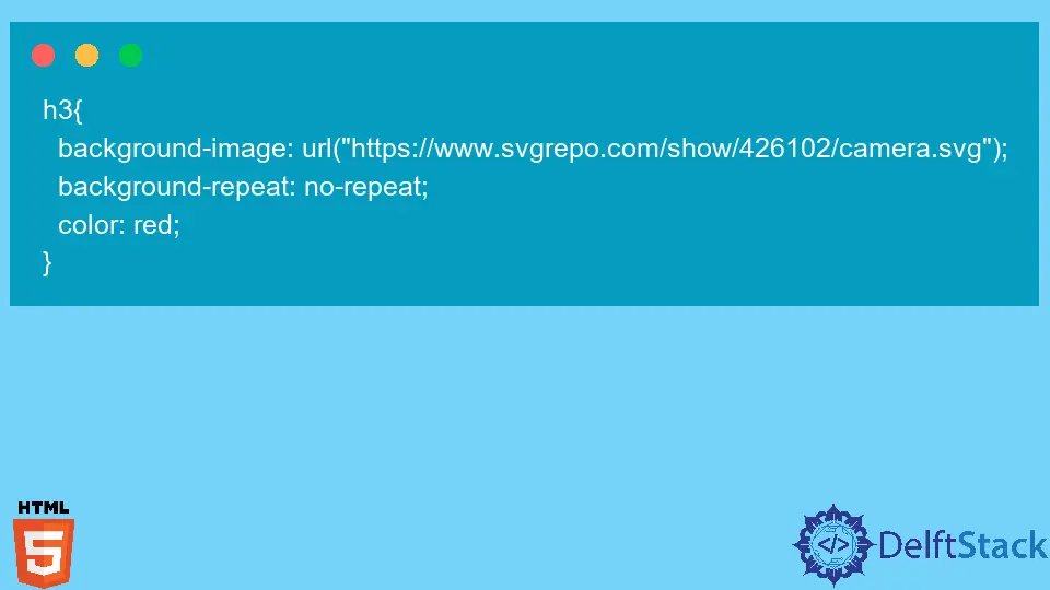 Usar archivo de imagen SVG en HTML y CSS