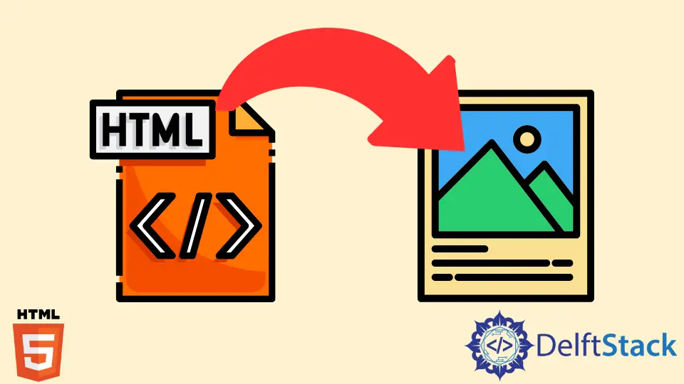 How to Convert HTML to Image in JavaScript