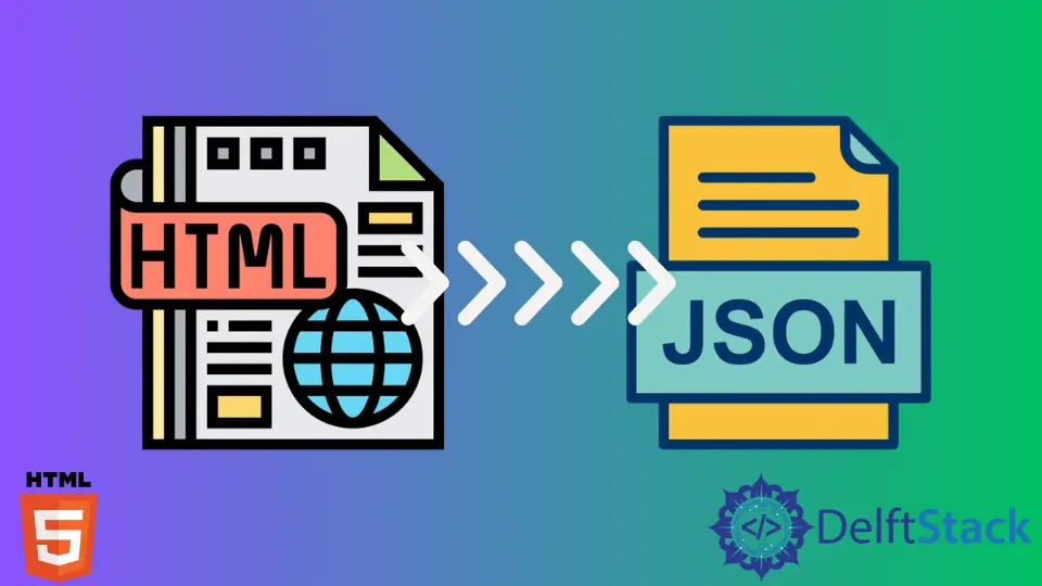 HTML JSON Delft 