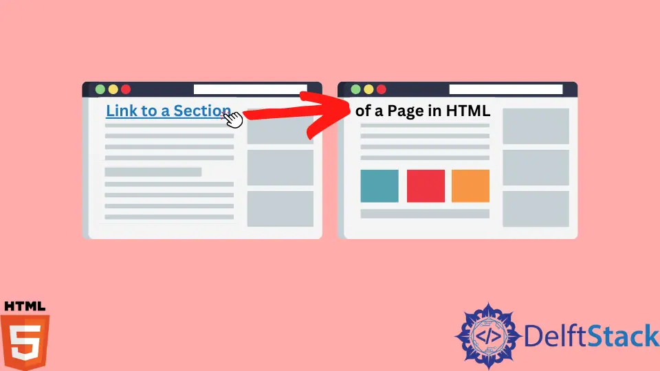 How to Link to a Section of a Page in HTML