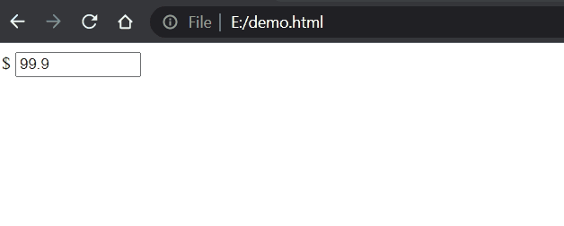Create the Currency Input in HTML | Delft Stack