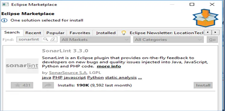 Eclipse Marketplace