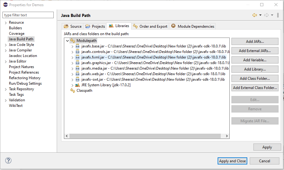Java Build Path