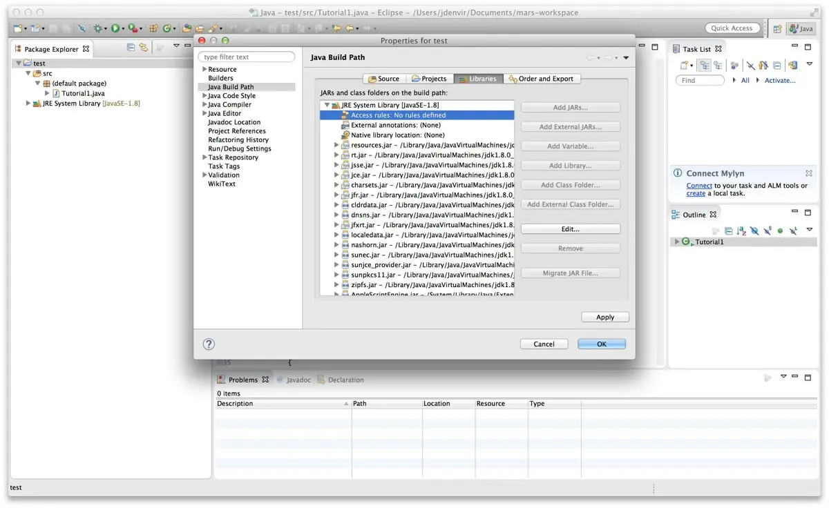 Solucione el error de restricción de acceso al usar JavaFX en JRE 8