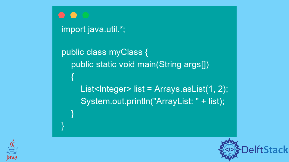 Wie man eine neue Liste in Java erstellt