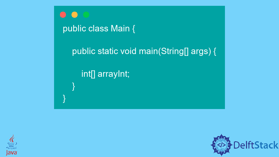 Initialize an Array in Java