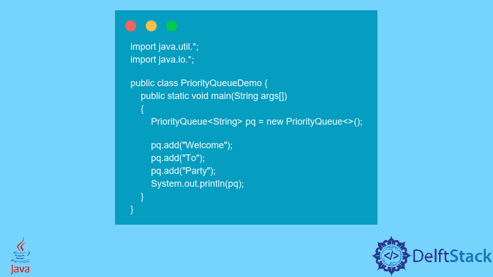 PriorityQueue in Java