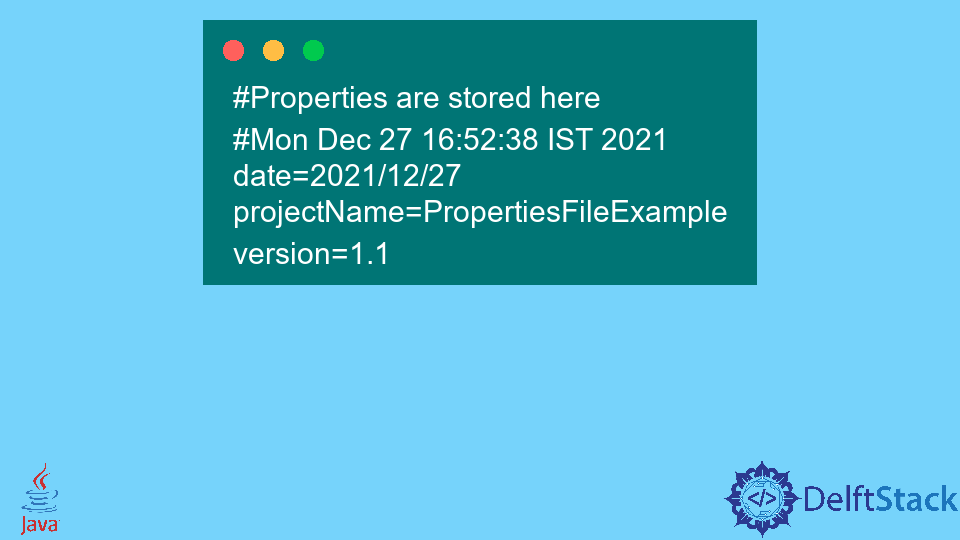 Properties File in Java