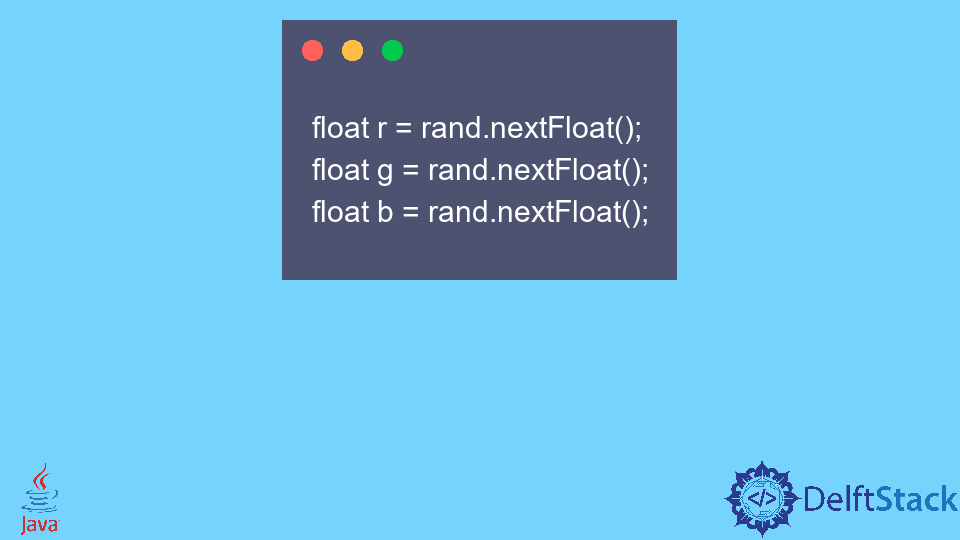 Create Random Colors in Java