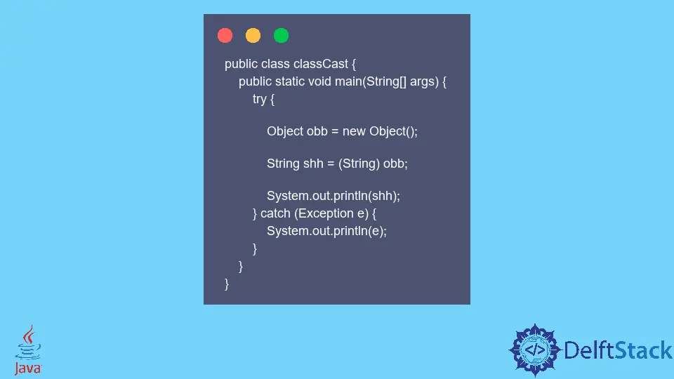 java.lang.ClassCastException in Java