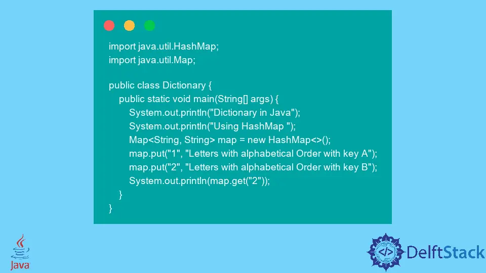 Java Dictionary