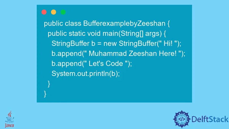 Difference Between StringBuilder and StringBuffer in Java