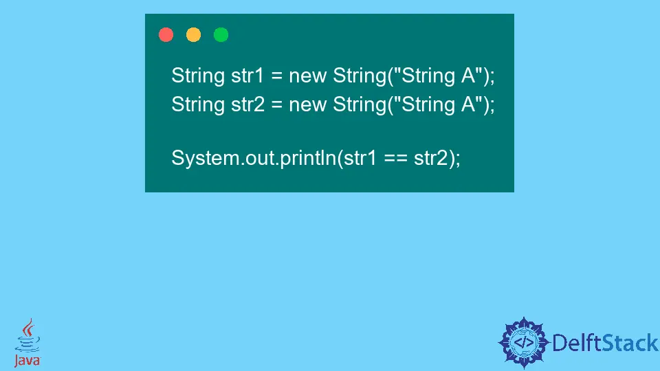 Internat de chaînes en Java