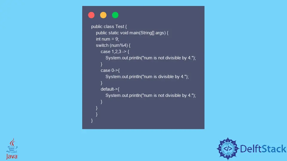 Use valores múltiples para una declaración de caso de cambio en Java