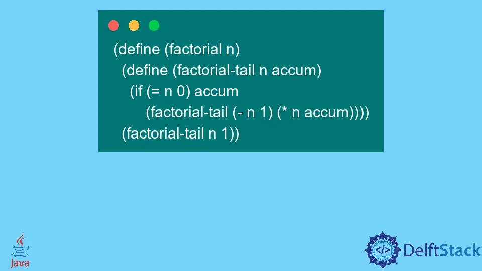 Java-Tail-Call-Optimierung