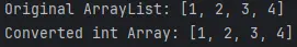 arraylist to array - stream