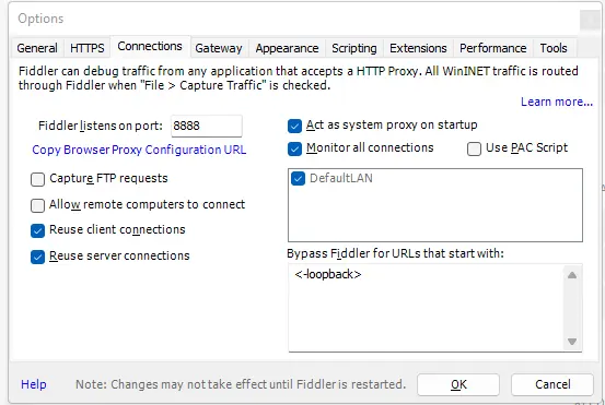 Capture el tráfico HTTPS con Fiddler en Java