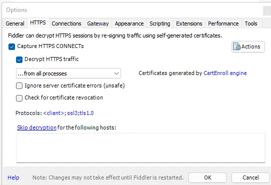 フィドラーで https をキャプチャ - 3