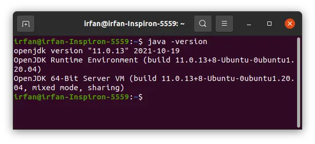 check installed jre version in linux