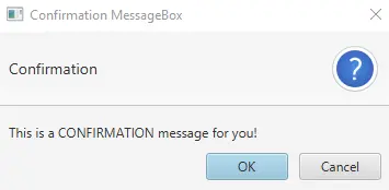 create javafx message box - main window