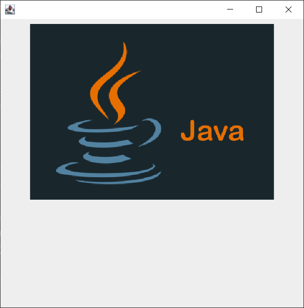 display an image in java