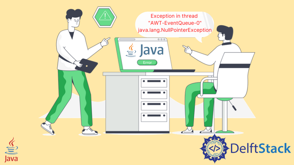 Exception in Thread AWT-EventQueue-0 java.lang.NullPointerException