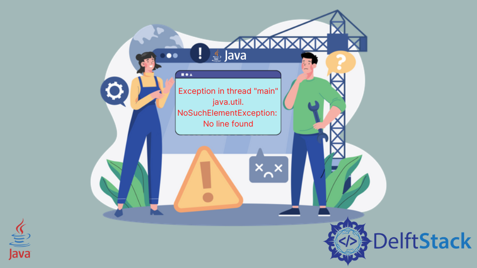 Exception in Thread Main Java.Util.NoSuchElementException: No Line Found