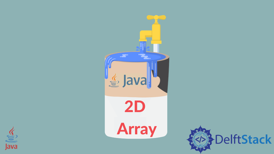 Fill a 2D Array in Java