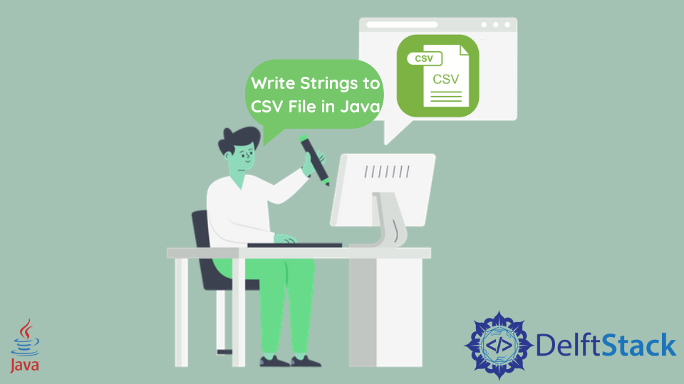 Write Strings to CSV File in Java