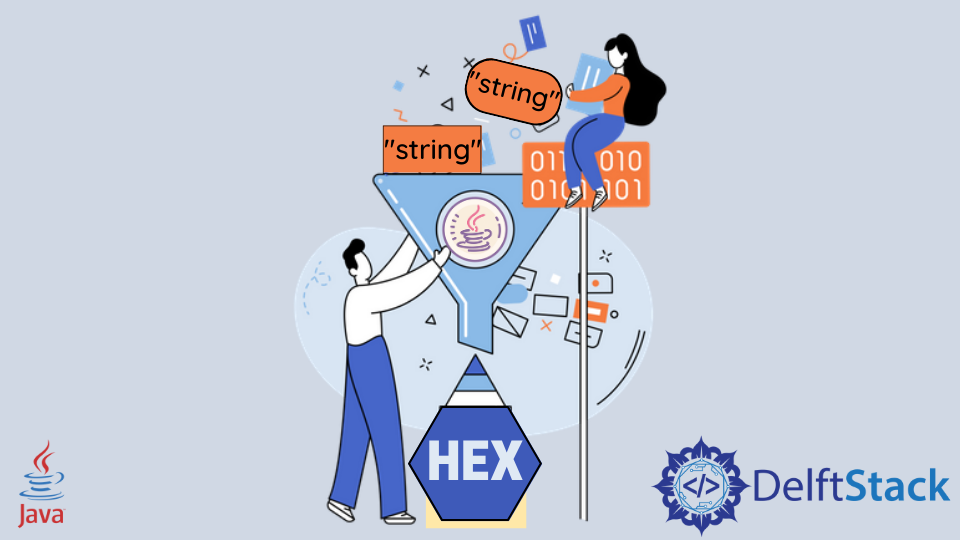 Convert String to Hex in Java
