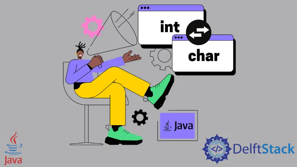 Converti Int in Char in Java